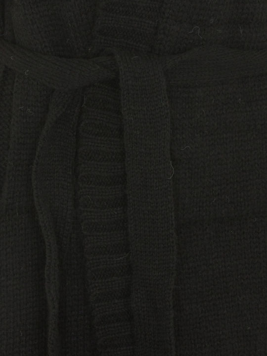 Jachetă de damă tricotată în Negru Culoare