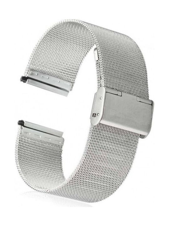 Vitopoulos Metallic Bracelet Silver 22mm