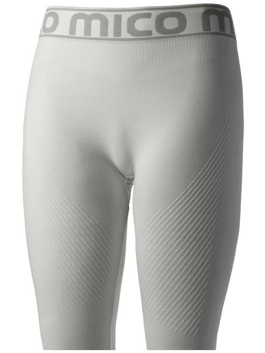 Mico Damen Thermo Hose Weiß