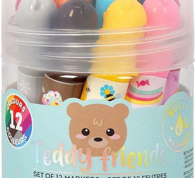 Legami Milano Highlighters Teddy Friends 12pcs