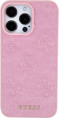 Guess Plastic Back Cover Pink (iPhone 15 Pro Max)