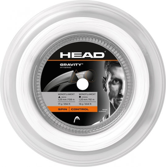 Head Χορδή Τένις Λευκή Φ1.25mm