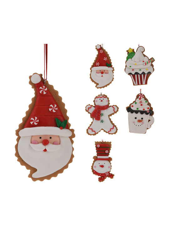 Christmas Santa Claus Ornament 14x9cm