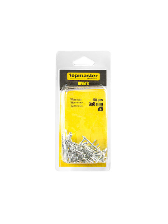 Topmaster Nituri Aluminiu M3x8mm 50buc
