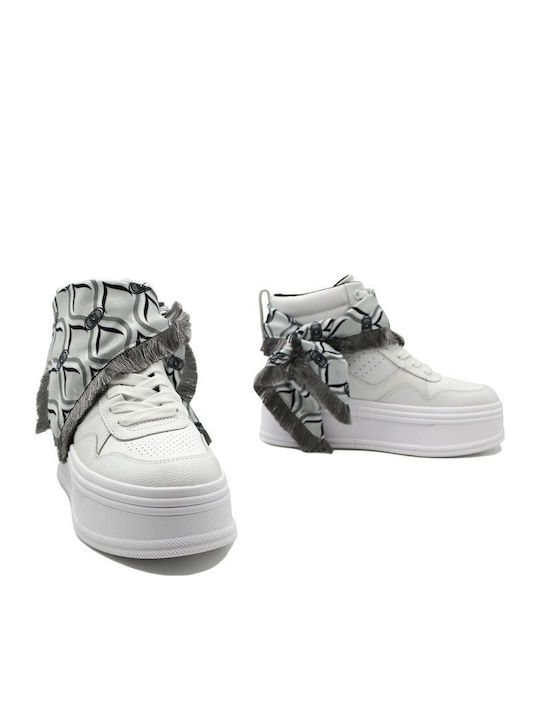 Selma 02 Boots White