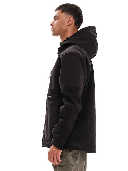 Winter Jacket Waterproof Black