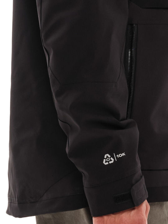 Winter Jacket Waterproof Black