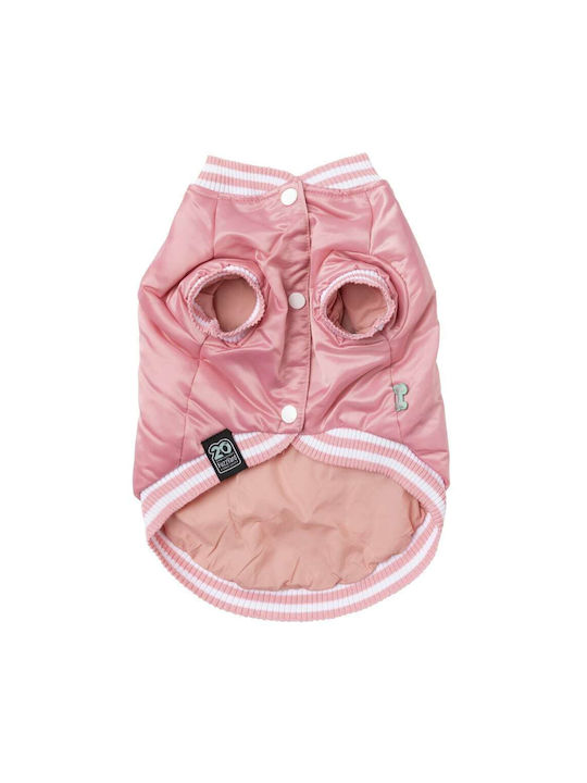 Fuzzyard Pink Dog Coat Large with 60cm Back Length