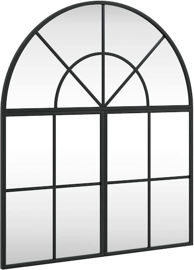 vidaXL 3200604 Καθρέπτης Ορθογώνιος Μαύρος 70x60cm vidaXL 3200604 Καθρέπτης Ορθογώνιος Μαύρος 70x60cm