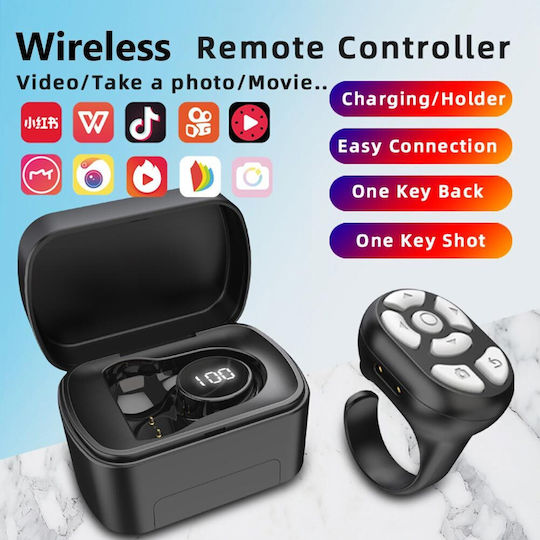 Selfie Controller Bluetooth Black