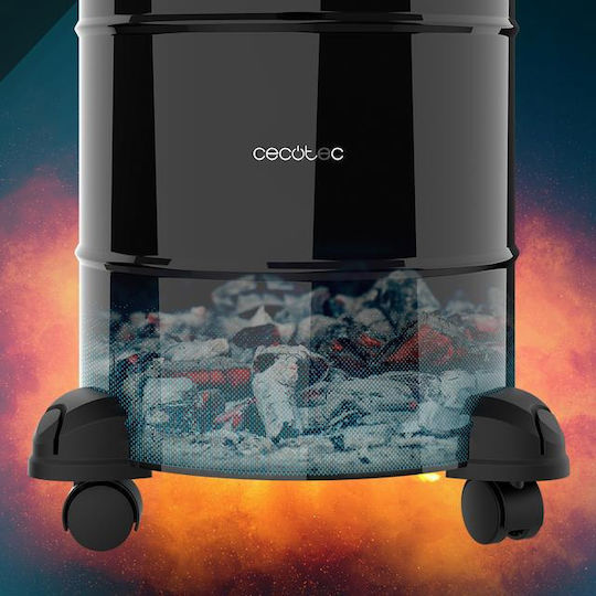 Cecotec Conga Ash 6000 Easygo Xl Ash Vacuum 1500W with 30lt Waste Container