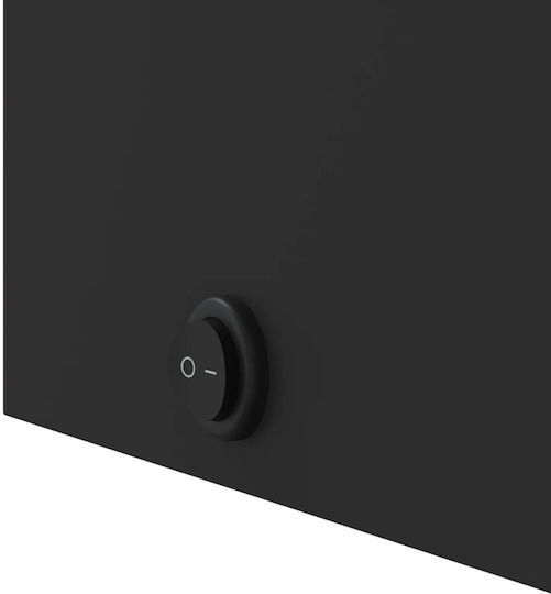 vidaXL Oglindă de Baie Lumini LED cu Raft & Dulap 60x13cm Negru