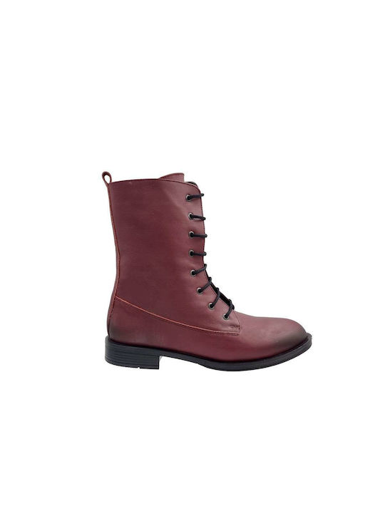 Act Women's Ankle Boots Burgundy