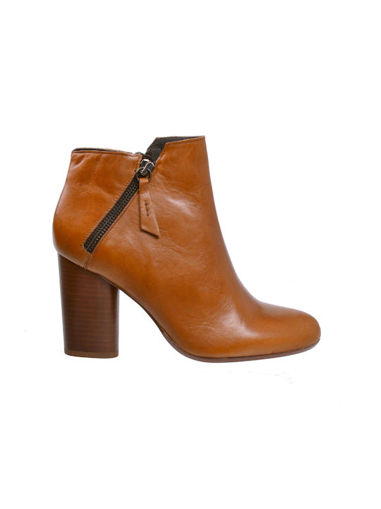 Apostolidis Shoes Дамски ботуши Tabac Brown