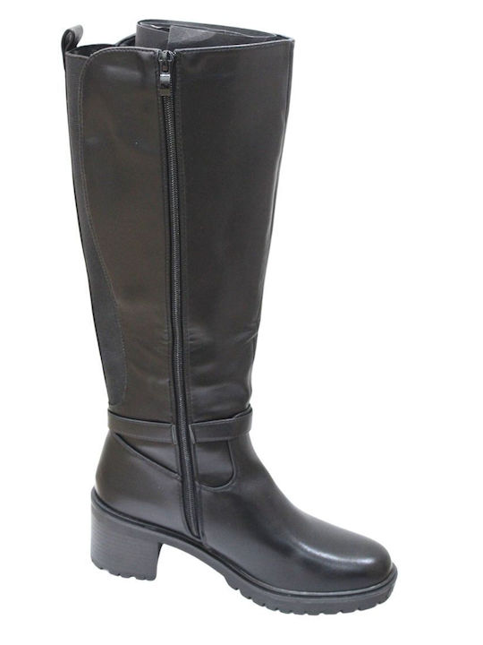 Plato Damenstiefel Schwarz