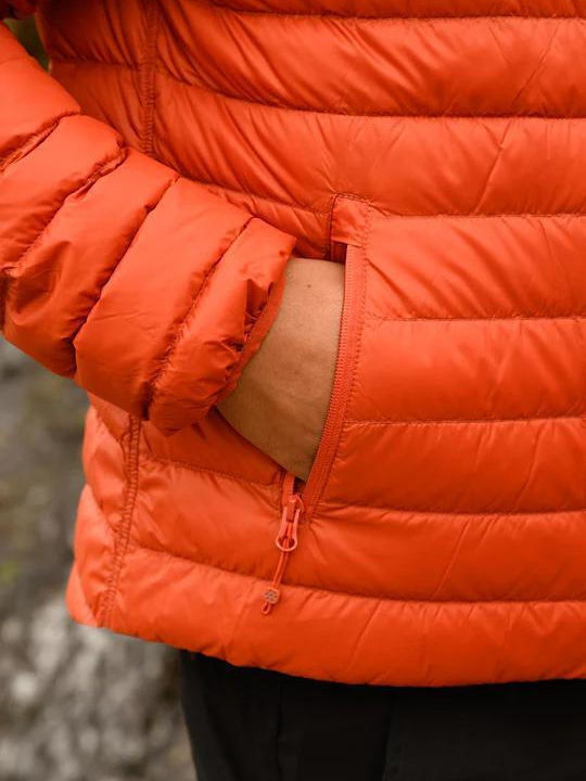 Χειμωνιάτικο Μπουφάν Διπλής Όψης Burnt Orange