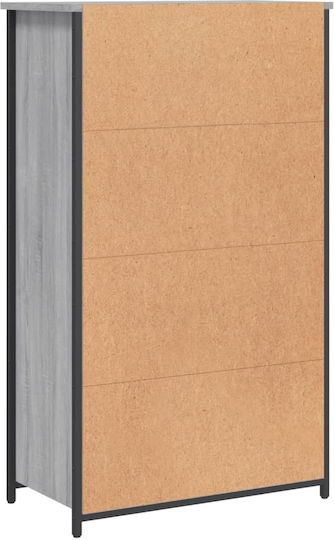 Grey Sonoma Bookcase 62x32x103.5cm