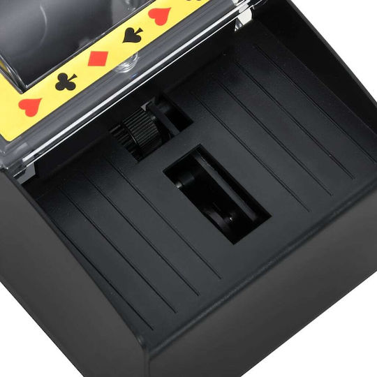 vidaXL Card Shuffler Paper Black 20.5x11cm 1pcs