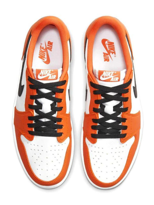 Air  1 Low OG Herren Sneakers Starfish / White / Black