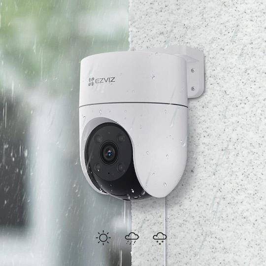 Ezviz H8c 2K IP Κάμερα Παρακολούθησης Wi-Fi Full HD+ 4MP Αδιάβροχη με Αμφίδρομη Επικοινωνία και Φακό 4mm