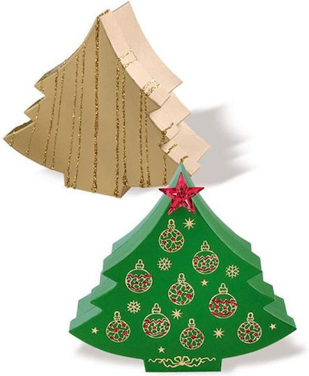 Folia Hârtie Crăciun Cutie pentru Cadou Maro