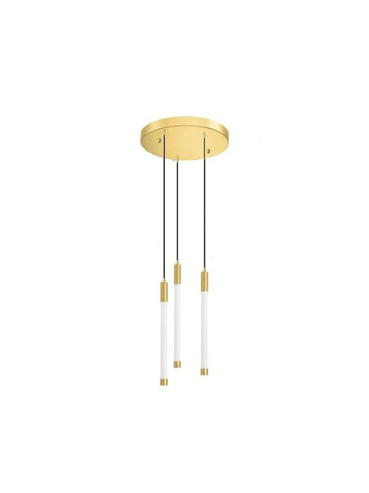 Luma Pendant Light LED with Warm White Light Bronze