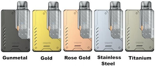 Aspire Gotek Pro Pod Kit 2ml με Ενσωματωμένη Μπαταρία 1500mAh Stainless Steel