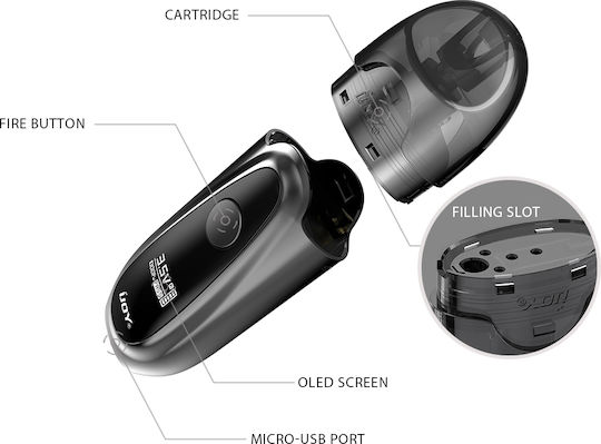 IJOY Vpc Комплект капсули 2мл с Вградена Батерия 450mAh Бял