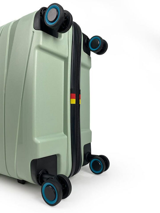 Bg Berlin Mittlerer Hart-Türkis Reise Koffer mit 4 Rädern Höhe 67,5 cm