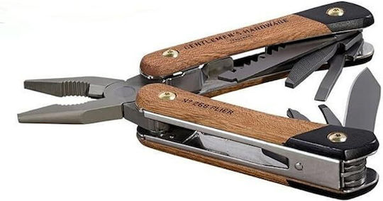 Gentlemen's Hardware Multitool Plier Kraft Πολυεργαλείο 12 εργαλείων Γκρι