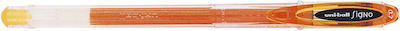 Uni-Ball Signo UM-120 Pen Gel 0.7mm with Orange Ink