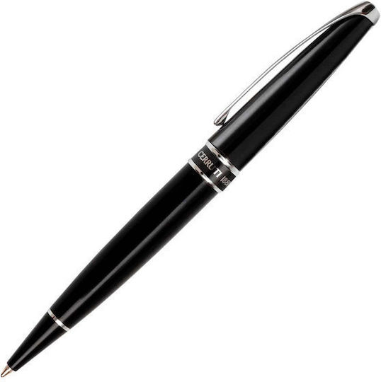 Cerruti Silver Clip Pix Ballpoint cu cerneală Albastru