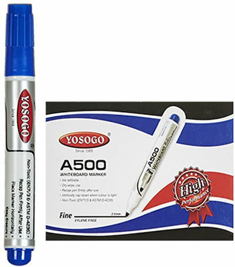 Justnote Yosogo Whiteboard Marker 2.5mm Blue