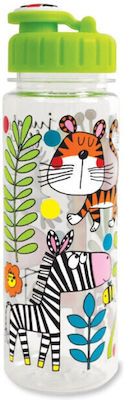 Rachel Ellen Kids Plastic Water Bottle Jungle Multicolour 500ml