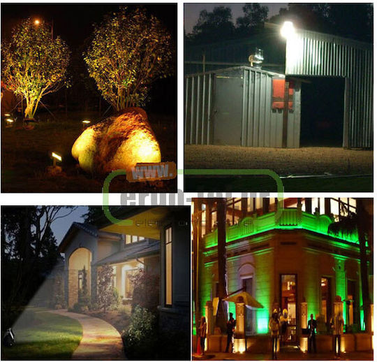 Atman Waterproof LED Floodlight 20W Warm White 3000K IP65