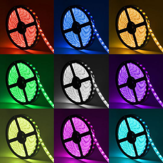 Redled Ταινία LED 12V RGB Φως 5m