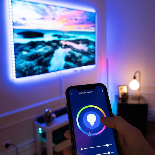 Xanlite Banda LED USB 5V RGB Lumină 3m Cu Sursă De Alimentare