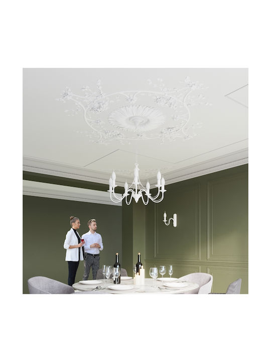Sollux Minerwa Classic Lamp Wall with Socket E14 White 6x20x15cm