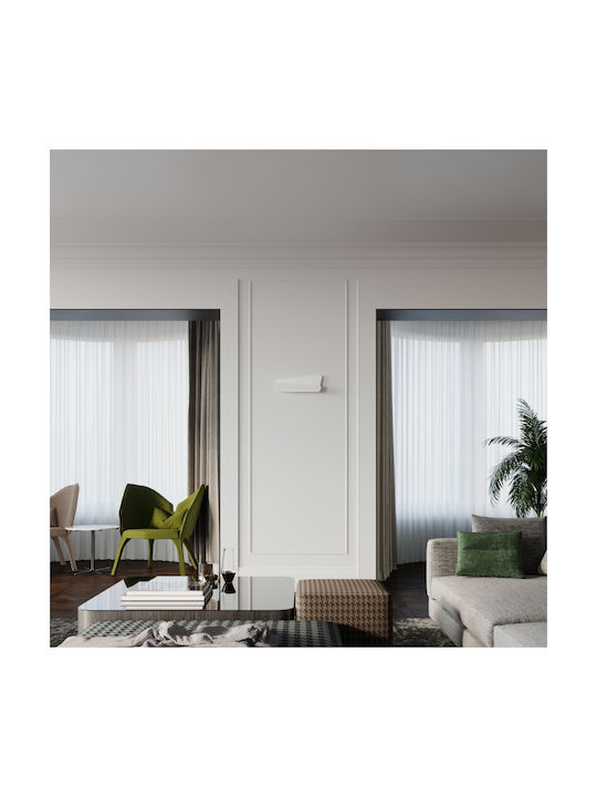 Sollux Antares Modern Lamp Wall with Socket G9 White 40x17x8cm