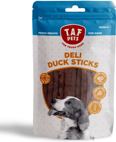 T.A.F. Pets Dog Stick Treats with Duck 75gr T-11645