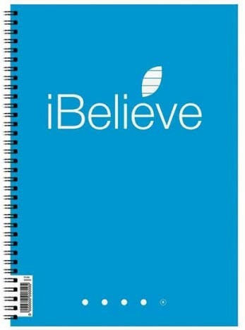 Neohart Spiral Notebook Ruled B5 90 Sheets 3 Subjects iNotes 1pcs (Μiscellaneous Designs/Colors)