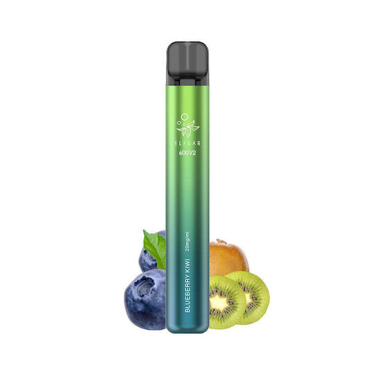 Elf Bar 600 V2 Disposable Electronic Cigarette 600 Puffs Blueberry 2ml 20mg