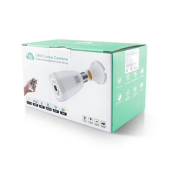 PST-F30A-3MP IP Камера за наблюдение Wi-Fi Full HD+ 3MP Водоустойчива с Двупосочна Комуникация и Обектив 1.4мм