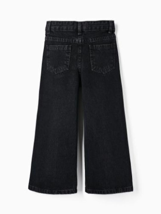 Zippy Pantaloni copii din denim Negru