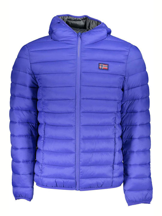 Squola Nautica Italiana Men's Winter Jacket Blue