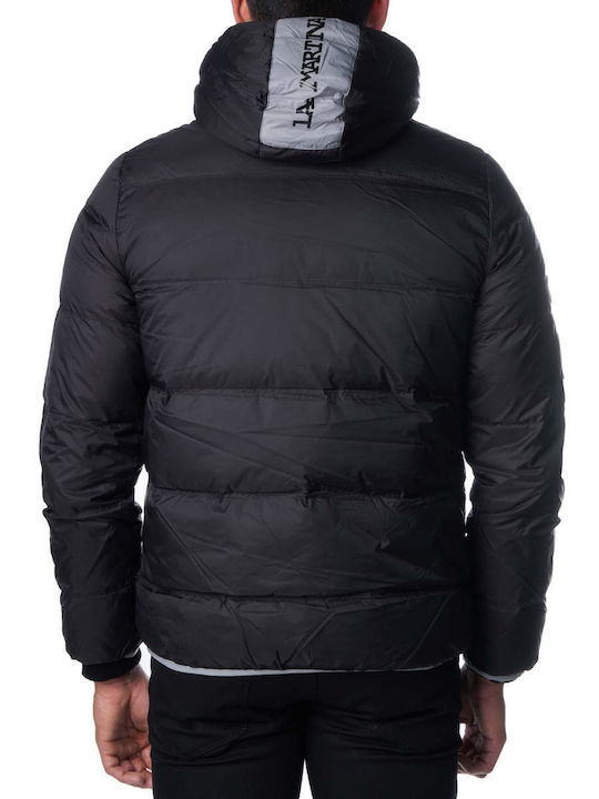 La Martina Men's Winter Puffer Jacket Black