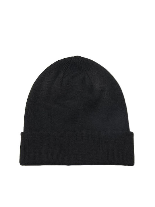 Hurley Icon Beanie Unisex Beanie Gestrickt in Schwarz Farbe