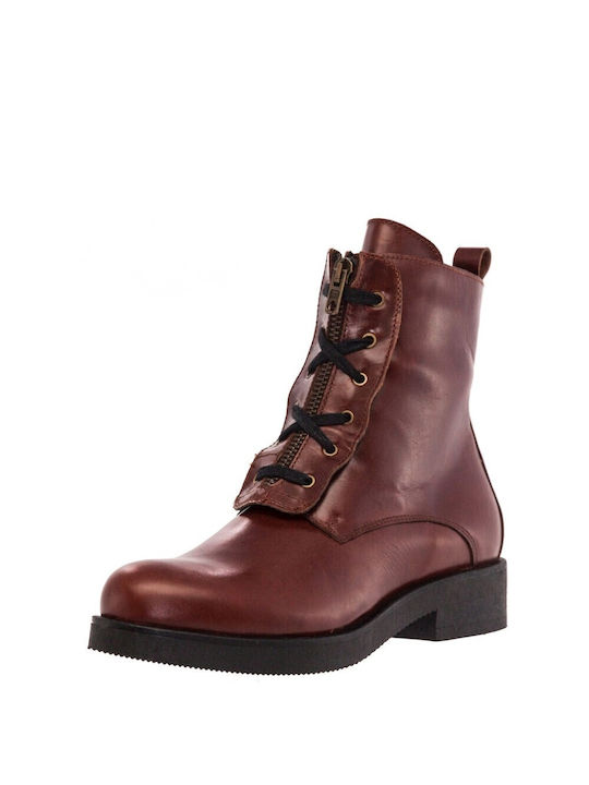 Leon Arch Women's Ankle Boots Tabac Brown