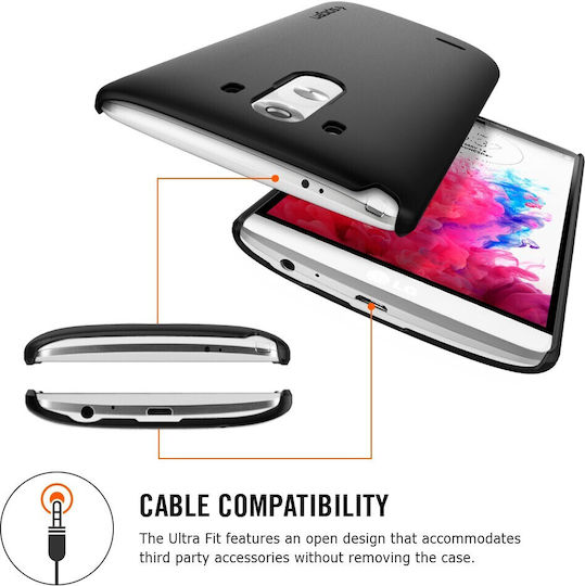 Spigen Ultra Fit Задна корица Пластмаса Тюркоазен (LG G3)