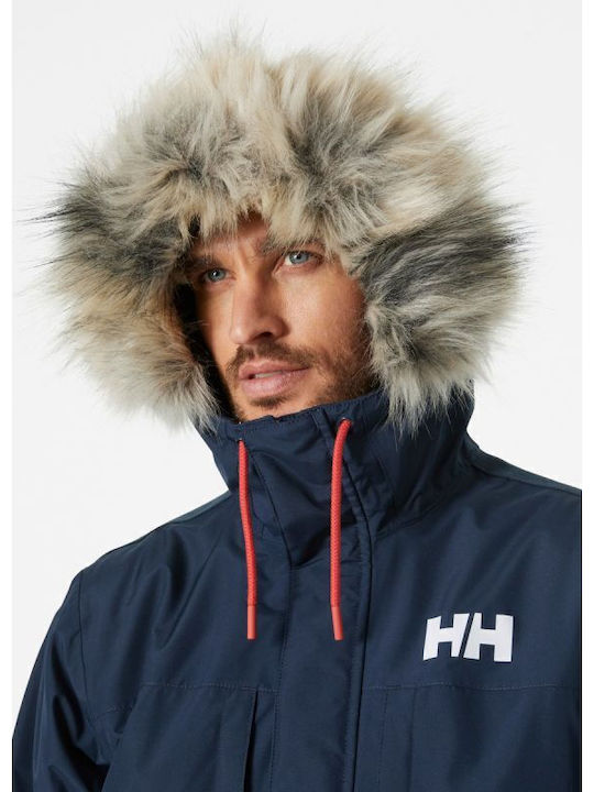 Coastal 3.0 Winter Jacke Parka Blau